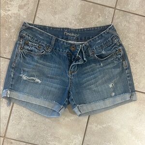 Amethyst Jeans Women's Blue Denim Shorts